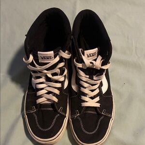 Vans Classic Black and White High-Tops